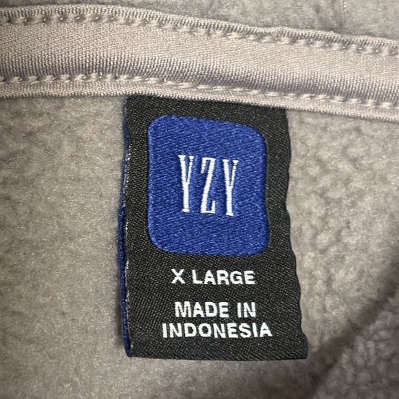 Yeezy gap Balenciaga, H09 polar fleece size extra large gray - Picture 6 of 12